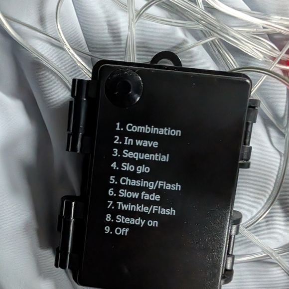 Festive Candy Cane String Lights Battery Operated 12 Pieces (EUC) - Picture 6 of 15